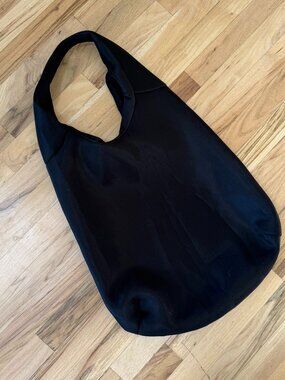 Simone Rocha Black Mesh Shopping Bag